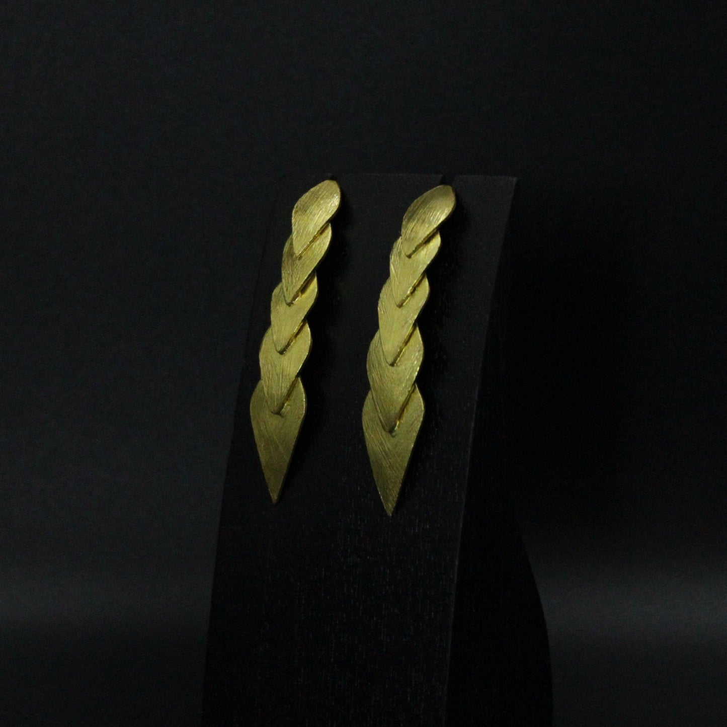 18kt gold plated design earrings