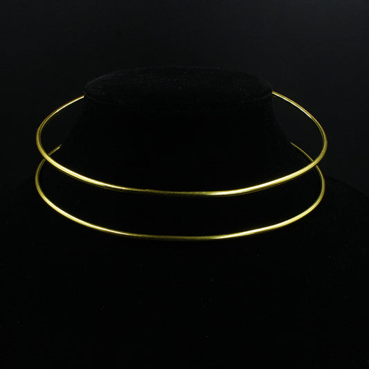 BOWIE-Ohrringe mit 18-karätigem Gold überzogen