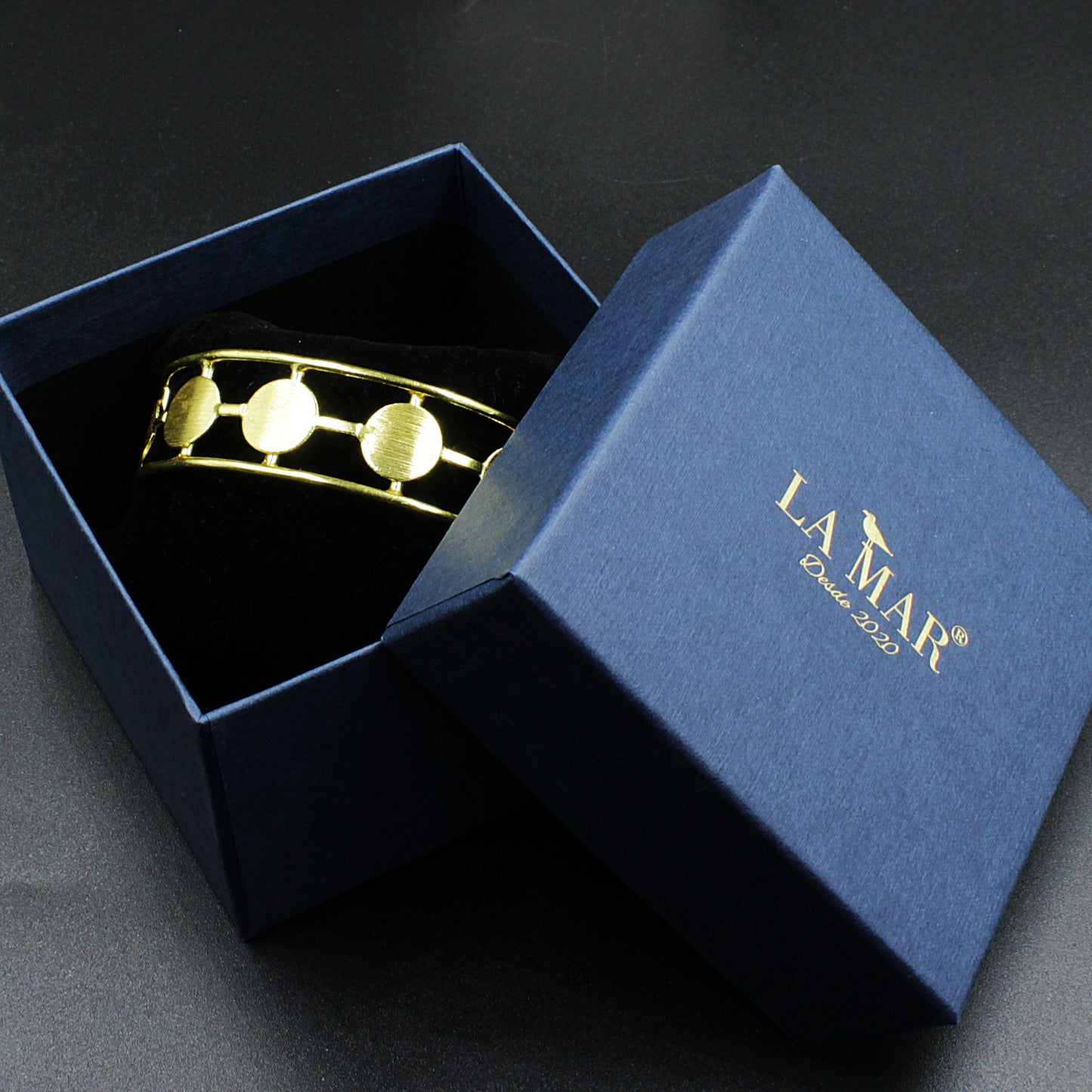 18-karätig vergoldetes DECO-Armband