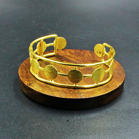 18-karätig vergoldetes DECO-Armband