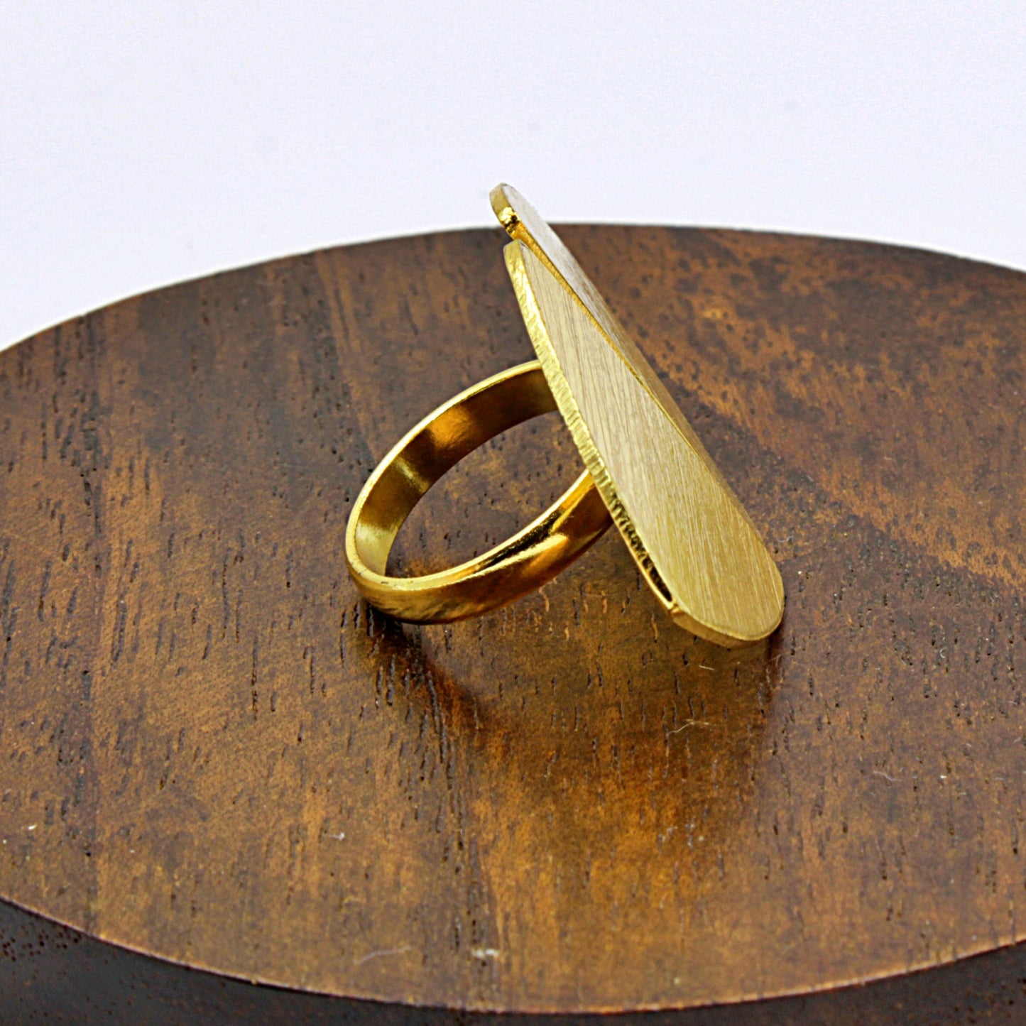 MIRÓ ring bathed in 18kt gold