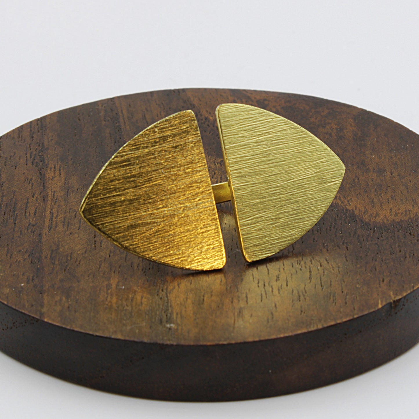 MIRÓ ring bathed in 18kt gold