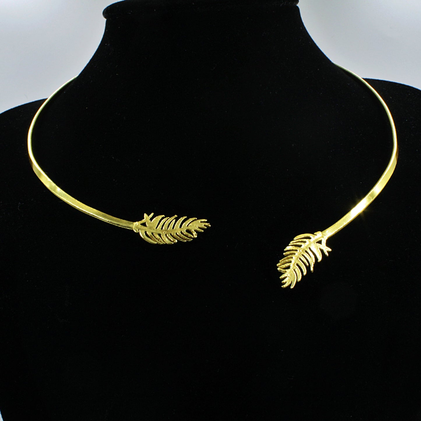 VALQUIRIA choker plated in 18kt gold