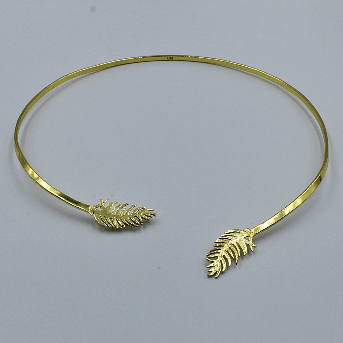 VALQUIRIA choker plated in 18kt gold