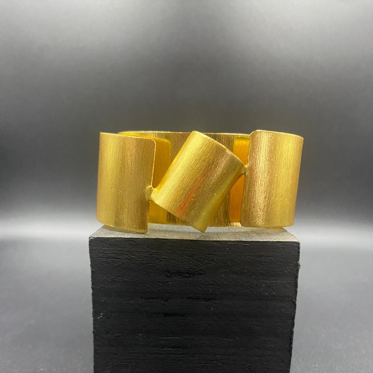 18kt gold plated DECO bracelet