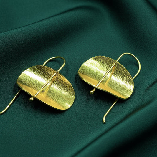 Pendientes COOL bañados en oro